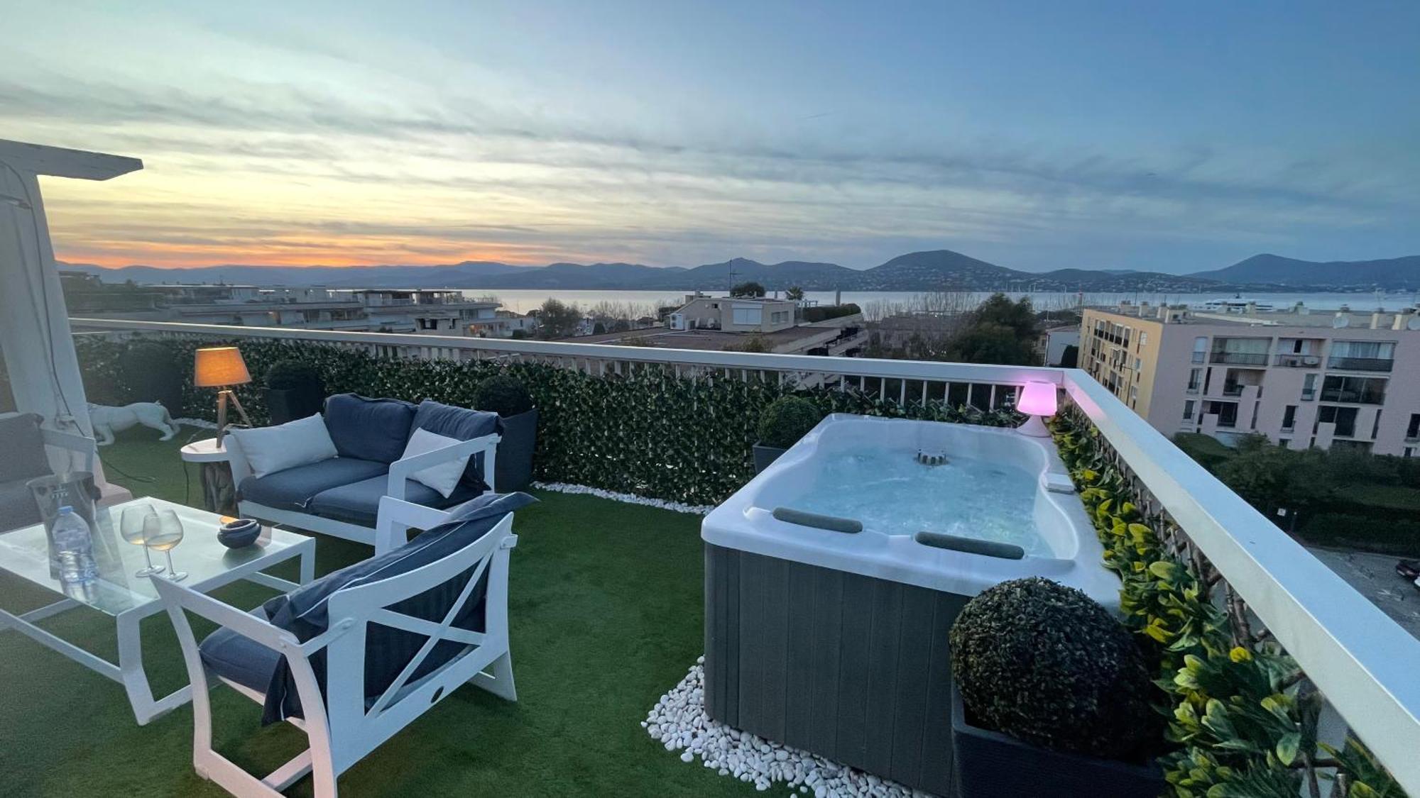 Saint Tropez Sea View Penthouse Apartamento Exterior foto