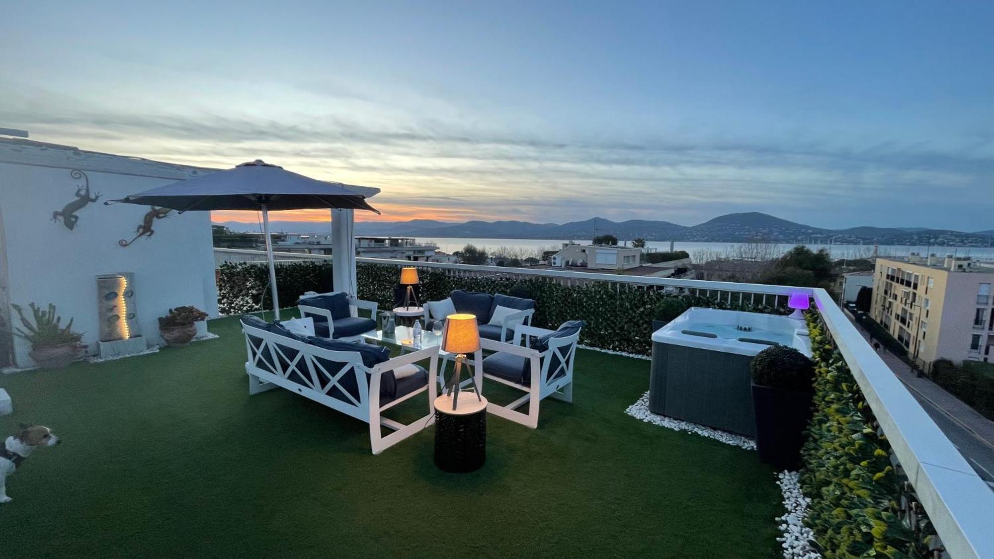 Saint Tropez Sea View Penthouse Apartamento Exterior foto